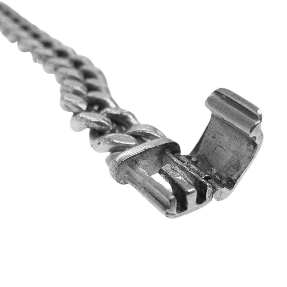 GLADHAND & Co. グラッドハンド NARROW CHAIN NECKLACE ナロー チェーン ネックレス シルバー系【中古】