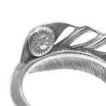 WINGROCK ウィングロック Feather Ring フェザーリング シルバー系 21号【中古】