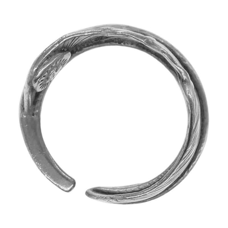 WINGROCK ウィングロック Feather Ring フェザーリング シルバー系 21号【中古】