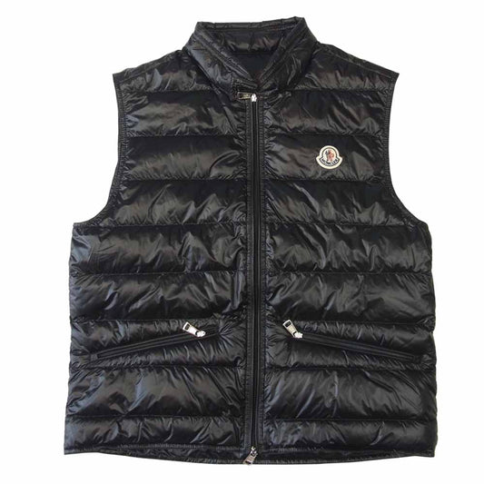 MONCLER モンクレール 国内正規品 G10911A10700 53029 GUI ギュイ ダウンベスト ブラック系 2【美品】【中古】