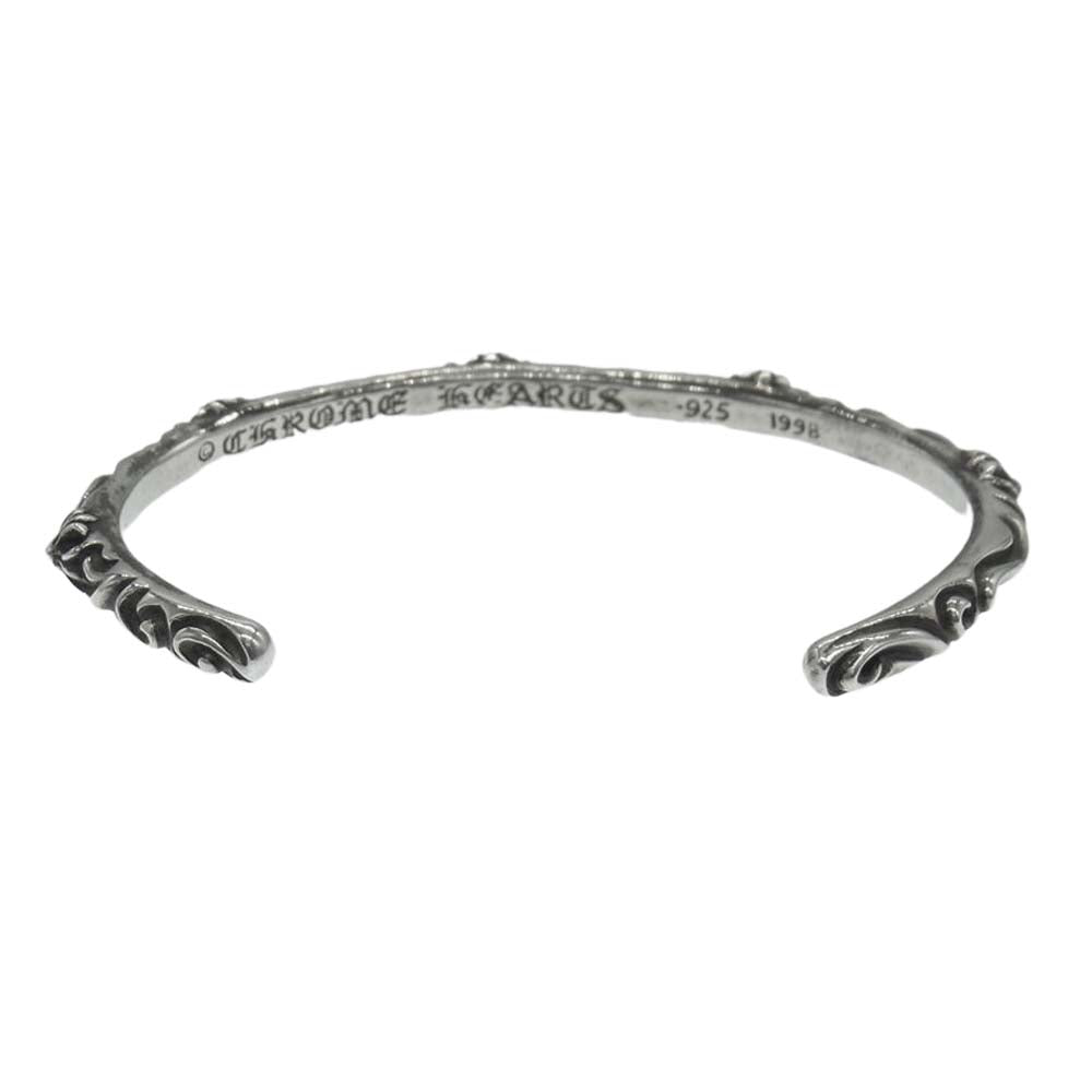 CHROME HEARTS クロムハーツ（原本有） BANGLE SBT SBT バンド バングル シルバー系【中古】