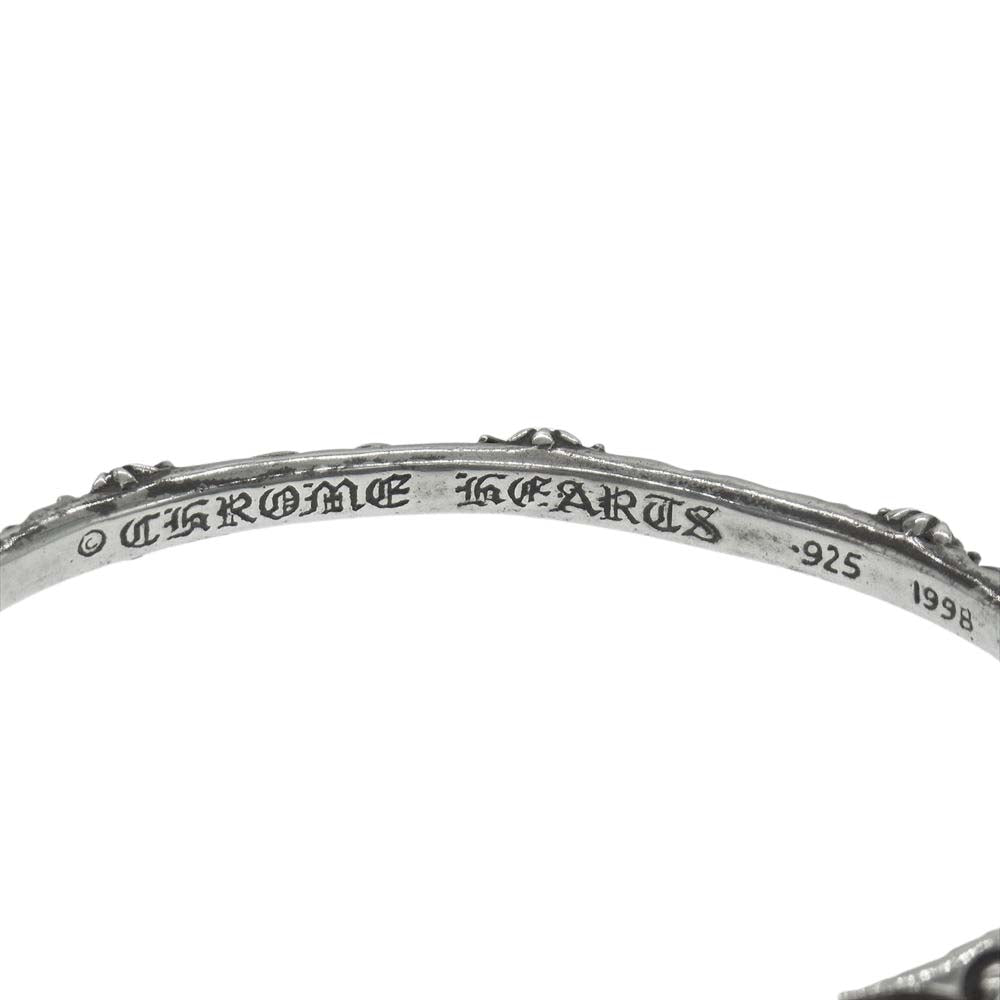 CHROME HEARTS クロムハーツ（原本有） BANGLE SBT SBT バンド バングル シルバー系【中古】
