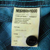 NEIGHBORHOOD ネイバーフッド ARNH-SH-03 LOGGER/C-SHIRT.LS ロガー チェック シャツ ネル シャツ グリーン系 M【中古】