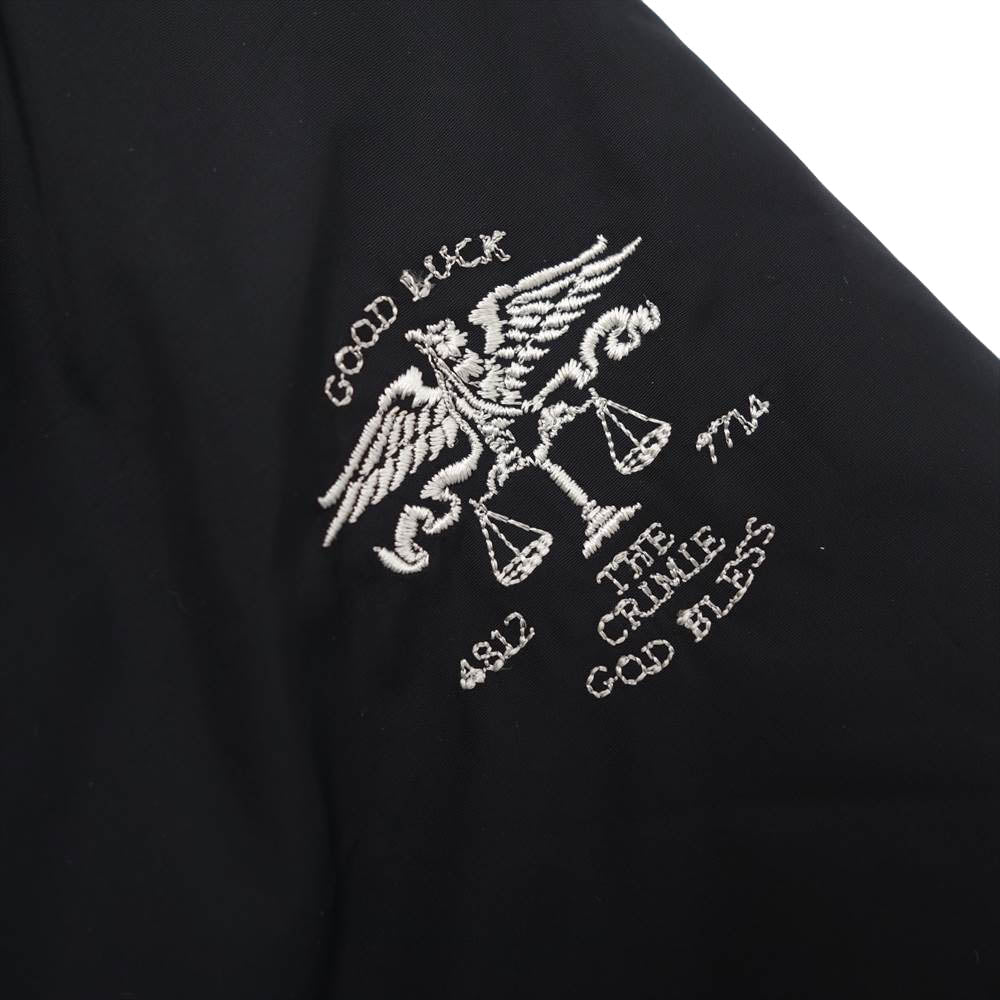CRIMIE クライミー C1H5-JK17 WATER RESISTANT COACHES JACKET 撥水 シンサレート ダウン コーチ ジャケット ブラック系 XL【中古】