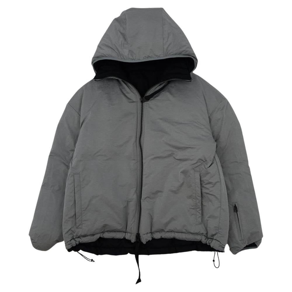 SOPHNET. ソフネット SOPH-192052 REVERSIBLE PADDED HOOD BLOUSON 中綿ジャケット ブラック系 グレー系【美品】【中古】