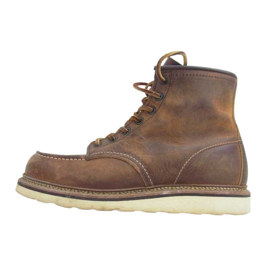 RED WING レッドウィング 1907 6inch Classic Moc 6インチ クラシック モックトゥ ブーツ ブラウン系 26.5cm【中古】