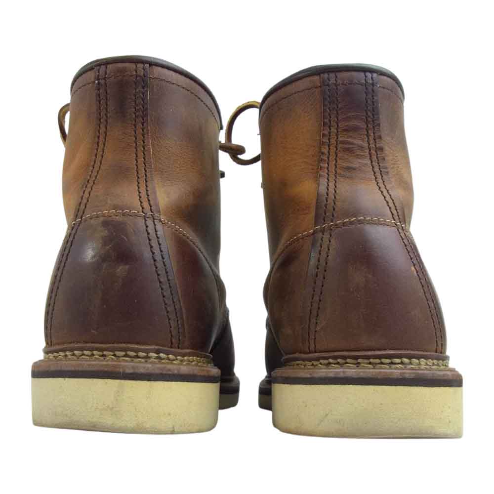 RED WING レッドウィング 1907 6inch Classic Moc 6インチ クラシック モックトゥ ブーツ ブラウン系 26.5cm【中古】