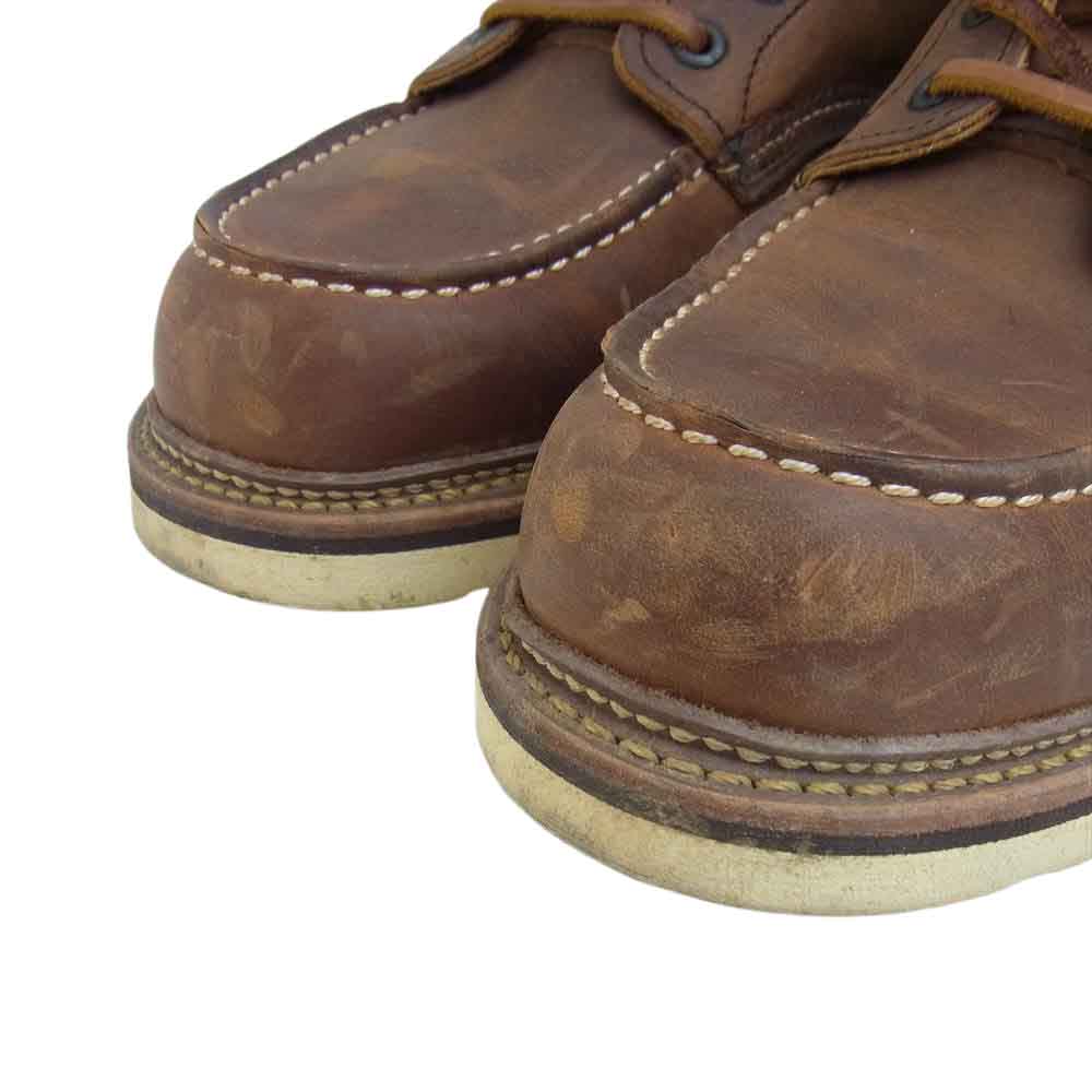 RED WING レッドウィング 1907 6inch Classic Moc 6インチ クラシック モックトゥ ブーツ ブラウン系 26.5cm【中古】