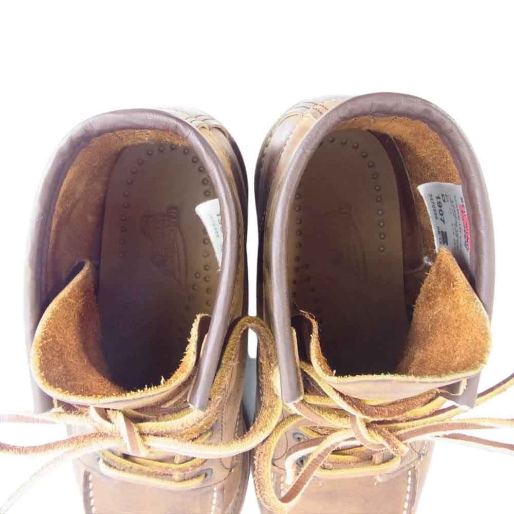 RED WING レッドウィング 1907 6inch Classic Moc 6インチ クラシック モックトゥ ブーツ ブラウン系 26.5cm【中古】