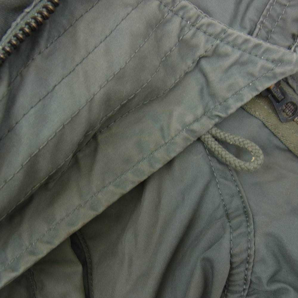 アメリカ空軍 DLA100-83-C-0395 TYPE N-3B GREENBRIER INDUSTRIES社製 フライト ジャケット カーキ系 S【中古】