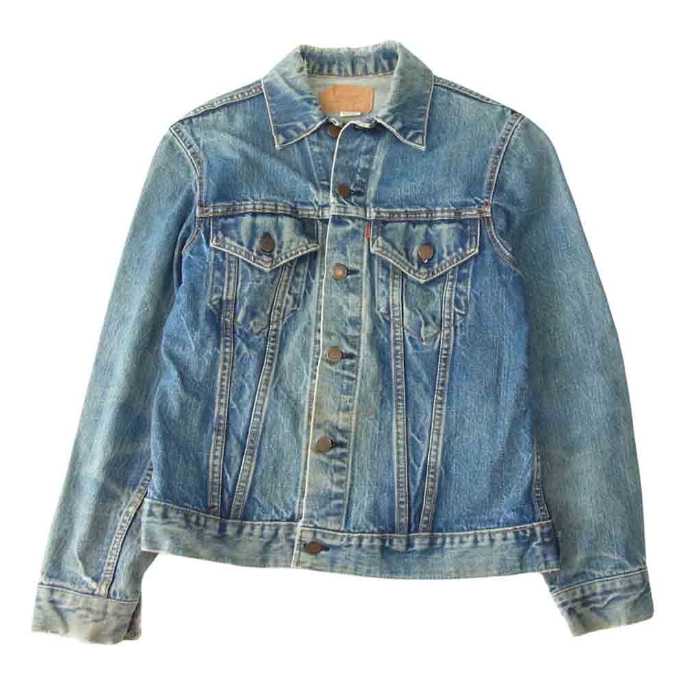 Levi's リーバイス ヴィンテージ オリジナル 70505 BIG E 刻印無し デニム ジャケット インディゴブルー系【中古】