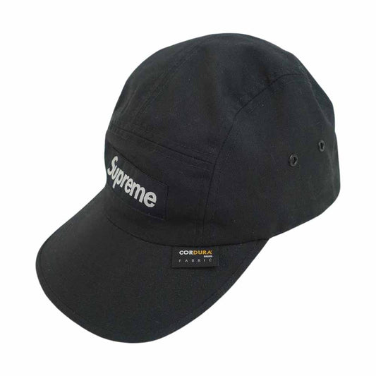 Supreme シュプリーム 18SS Cordura Camp Cap コーデュラ キャンプ キャップ ブラック系【中古】
