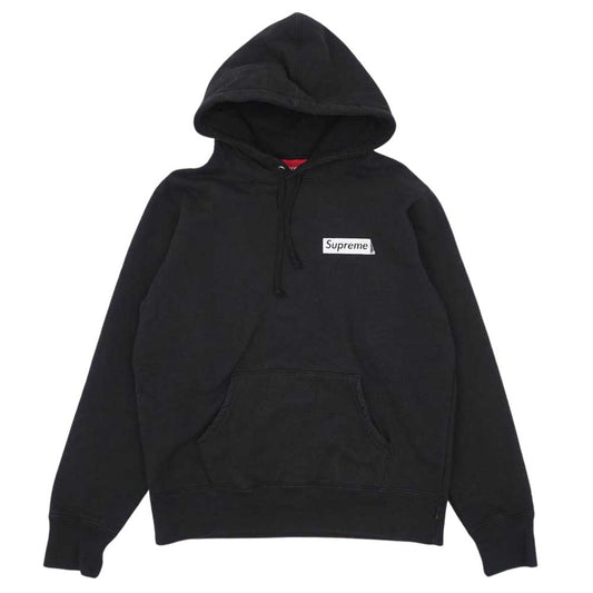 Supreme シュプリーム 19AW Stop Crying Hooded Sweatshirt ストップ クライング フーデッド スウェットシャツ プルオーバー パーカー ブラック系 S【中古】