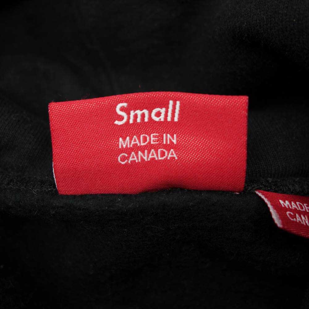 Supreme シュプリーム 19AW Stop Crying Hooded Sweatshirt ストップ クライング フーデッド スウェットシャツ プルオーバー パーカー ブラック系 S【中古】