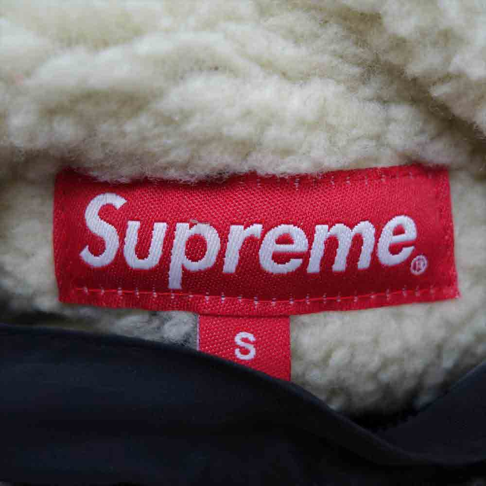 Supreme シュプリーム 19AW Reversible Bandana Fleece Jacket リバーシブル バンダナ フリース ジャケット ブラック系 ホワイト系【中古】
