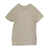 FEAR OF GOD フィアオブゴッド ESSENTIALS FOG 背面タグ サイドスリット クルーネック カットソー 半袖 Tシャツ ベージュ系 L【中古】