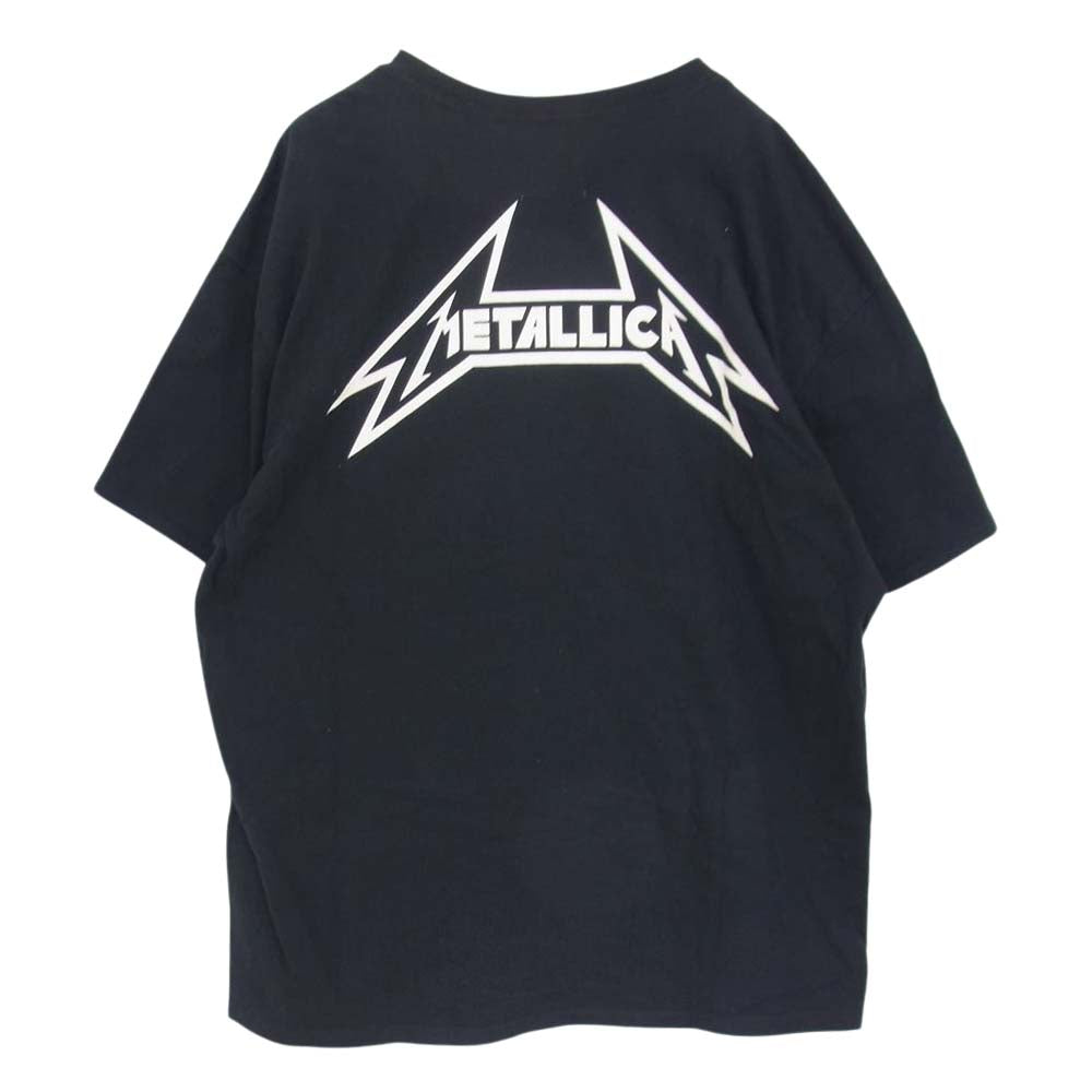 FEAR OF GOD フィアオブゴッド FOG COLLECTION TWO メタリカ プリント 半袖 Tシャツ ブラック系 L【中古】