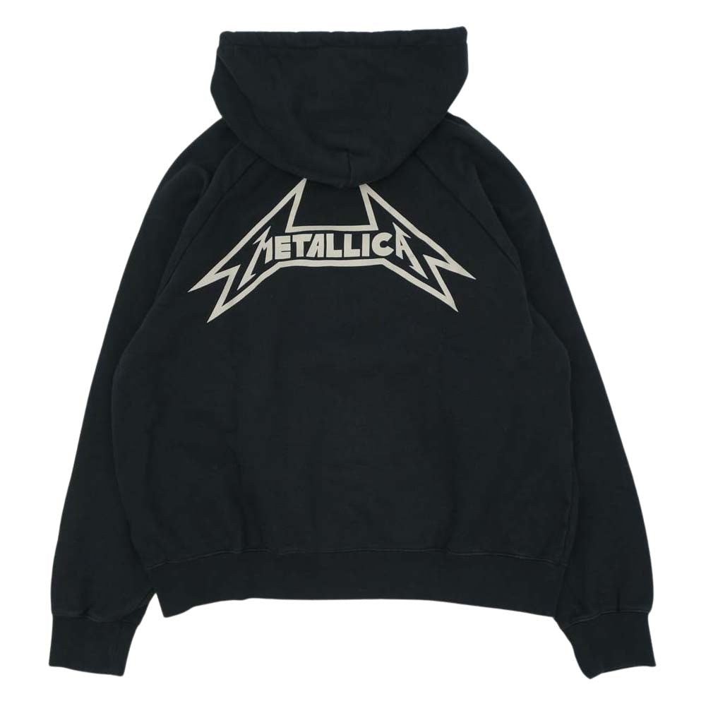 FEAR OF GOD フィアオブゴッド COLLECTION TWO METALLICA メタリカ バックプリント フーディ パーカー ブラック系 M【中古】