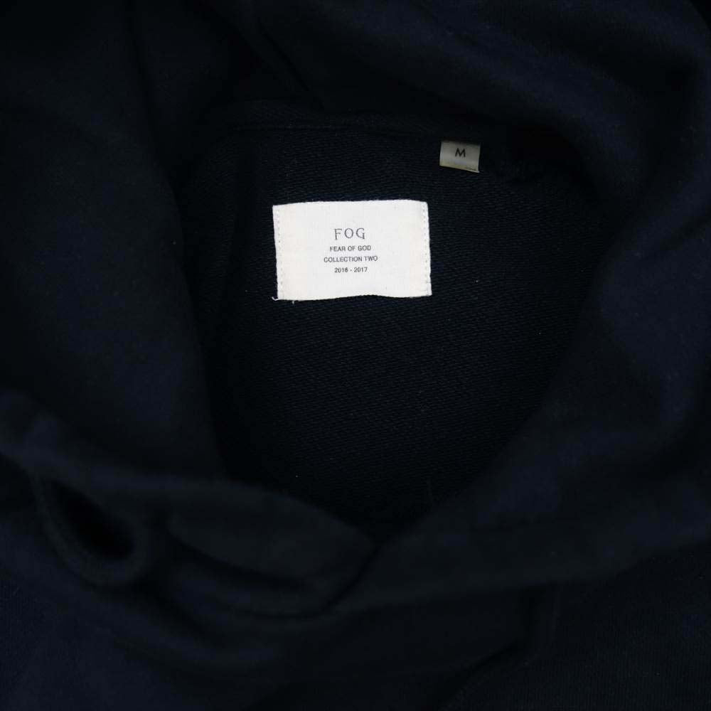 FEAR OF GOD フィアオブゴッド COLLECTION TWO METALLICA メタリカ バックプリント フーディ パーカー ブラック系 M【中古】