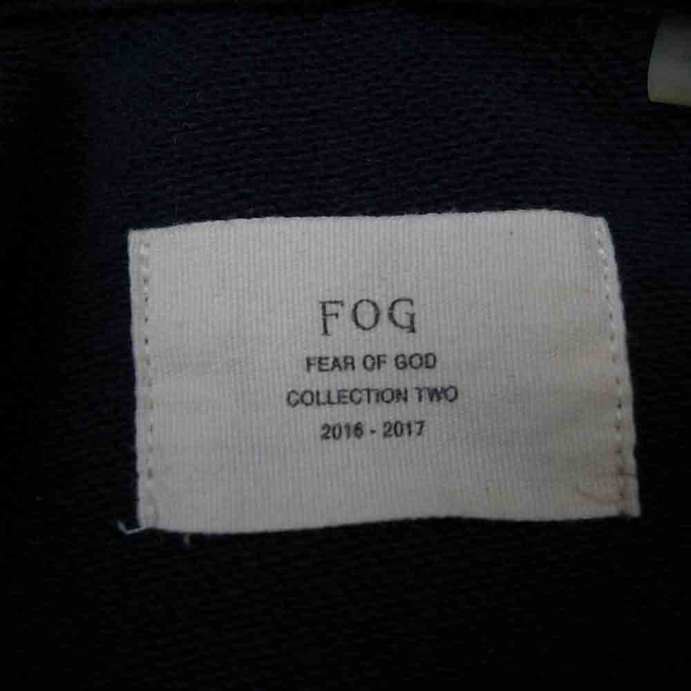 FEAR OF GOD フィアオブゴッド COLLECTION TWO METALLICA メタリカ バックプリント フーディ パーカー ブラック系 M【中古】