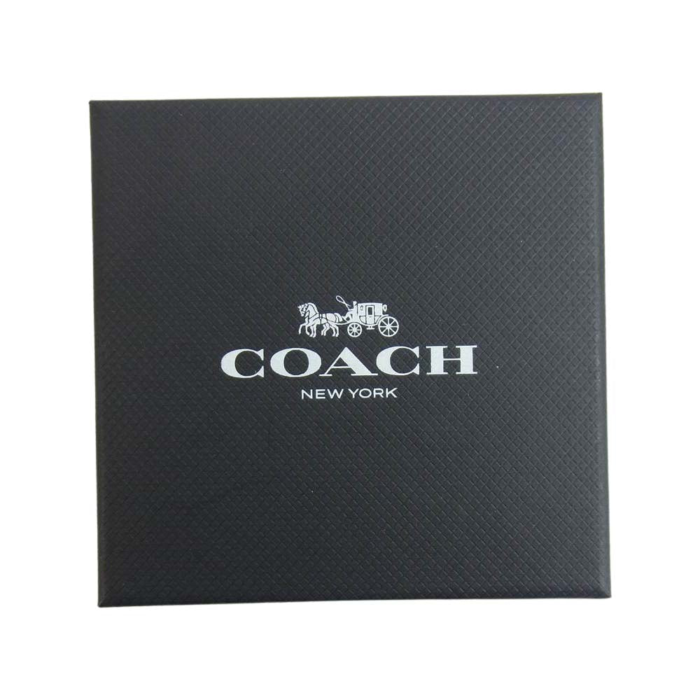 COACH コーチ 未使用品 CA129.2.20.1863 レザーベルト アナログ ウォッチ ブラウン系【極上美品】【中古】