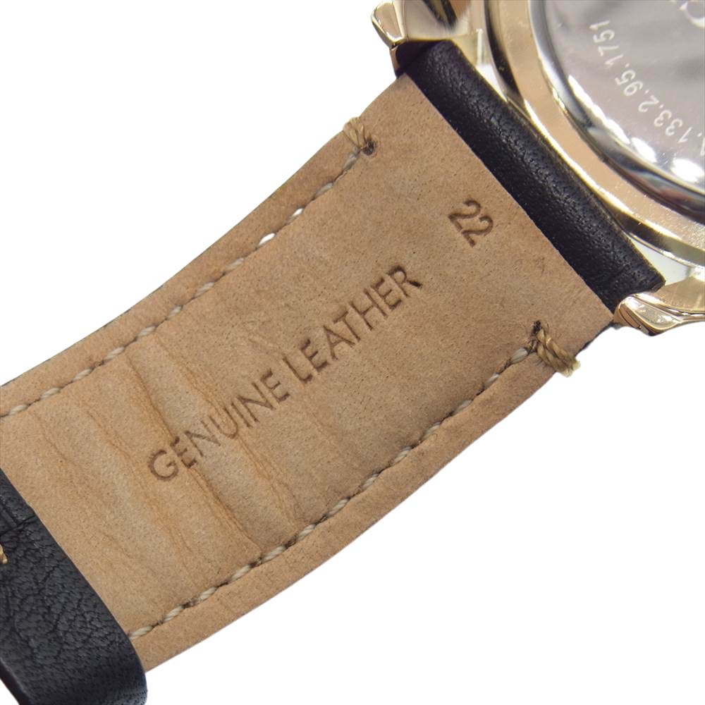 COACH コーチ CA133.2.95.1751 アナログ クロノグラフ レザーベルト ウォッチ ブラック系【中古】