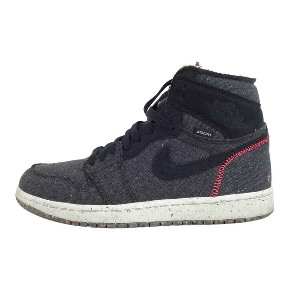 NIKE ナイキ 黒タグ付き CW2414-001 AIR JORDAN 1 HIGH ZOOM AIR エアジョーダン ズーム ハイカット スニーカー ダークグレー系 ブラック系 27.5cm【中古】