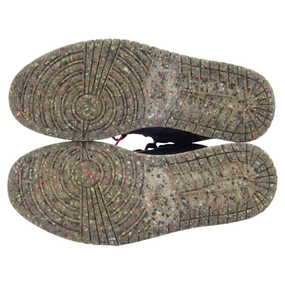 NIKE ナイキ 黒タグ付き CW2414-001 AIR JORDAN 1 HIGH ZOOM AIR エアジョーダン ズーム ハイカット スニーカー ダークグレー系 ブラック系 27.5cm【中古】