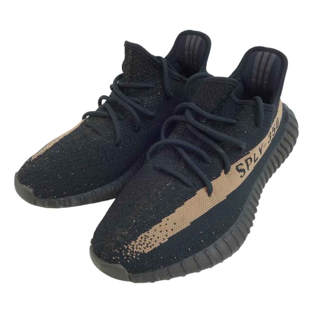 adidas アディダス 国内正規品 YEEZY BOOST 350 V2 BY1605 COPPER イージーブースト コッパー ローカット スニーカー ブラック系 27cm【中古】