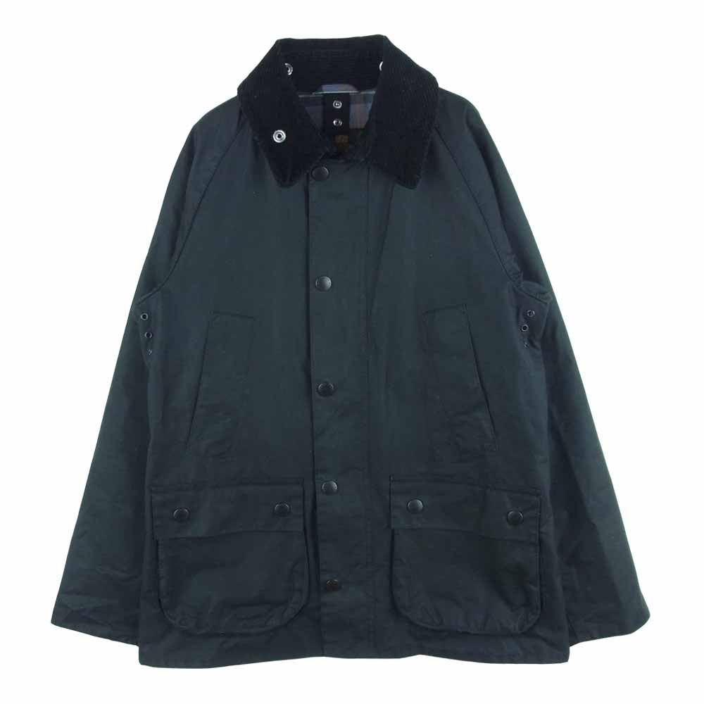Barbour バブアー BEDALE SL ビデイル スリムフィット 3ワラント オイルド ジャケット ブラック系【中古】