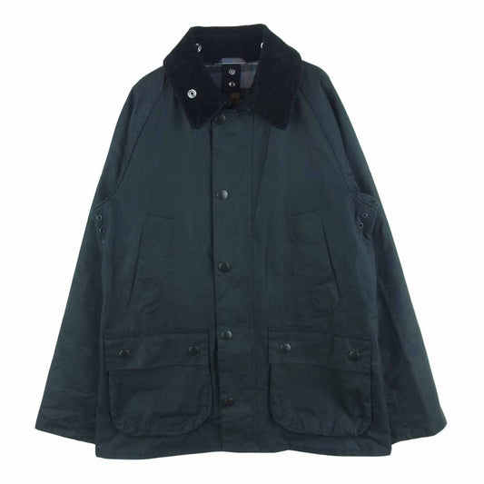 Barbour バブアー BEDALE SL ビデイル スリムフィット 3ワラント オイルド ジャケット ブラック系【中古】