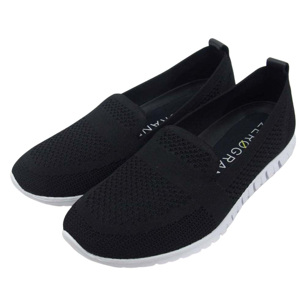 COLE HAAN コールハーン ZEROGRAND ゼログランド メッシュ スリッポン スニーカー ブラック系 6 1/2【中古】