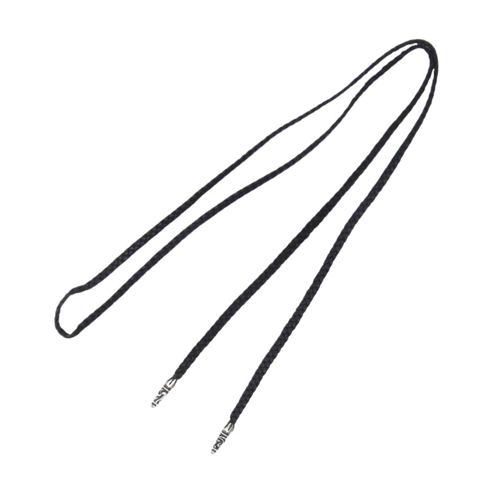 CHROME HEARTS クロムハーツ（原本無）  レザーブレード ネックレス ブラック系【中古】