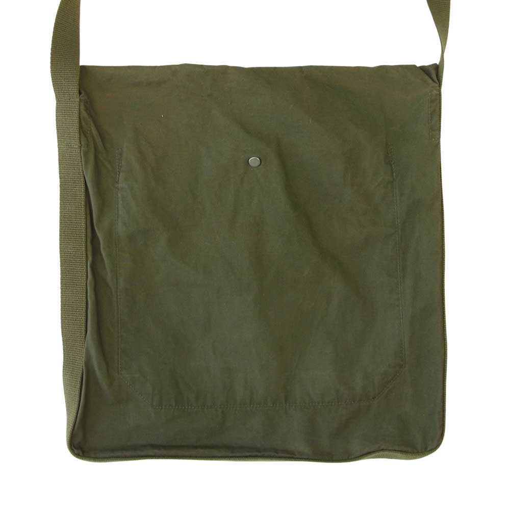 アーツアンドクラフト PEA.A.C.E FLAP SHOULDER フラップ キャンバス ショルダー バッグ  カーキ系【中古】