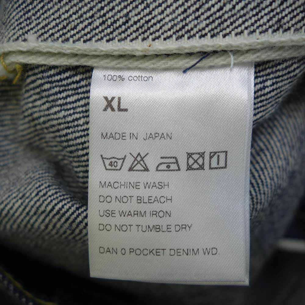 ダン 0 POCKET 0 ポケット DENIM デニム パンツ XL【美品】【中古】