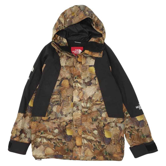 Supreme シュプリーム 16AW NP51601I × THE NORTH FACE ノースフェイス Mountain Light Jacket Leaves 枯葉 マウンテン ライト ジャケット Leaves M【中古】