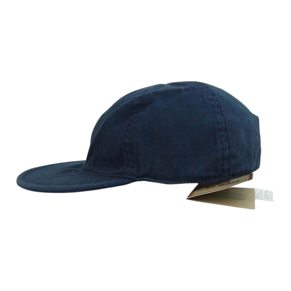 Nigel Cabourn ナイジェルケーボン × LYBRO ライブD ACC-52 MECHANICS CAP HB メカニック キャップ ネイビー系【中古】