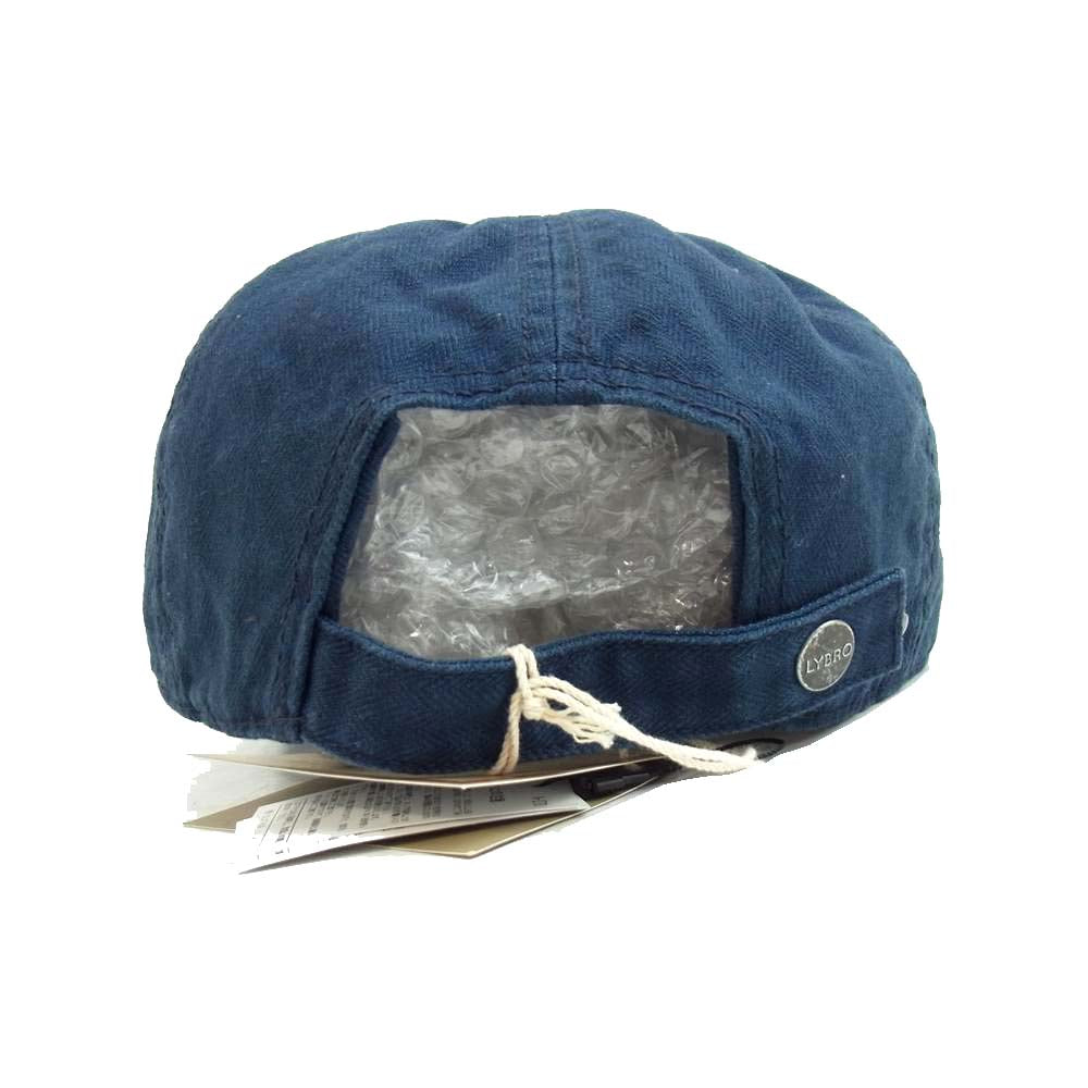 Nigel Cabourn ナイジェルケーボン × LYBRO ライブD ACC-52 MECHANICS CAP HB メカニック キャップ ネイビー系【中古】