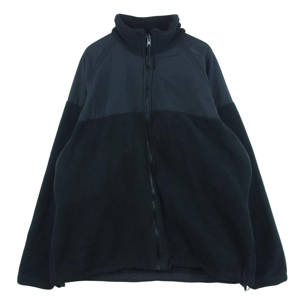 ユーエスネーバル アメリカ 海軍 LINER PARKA ライナー パーカー フリース ジャケット ブラック系 M【中古】