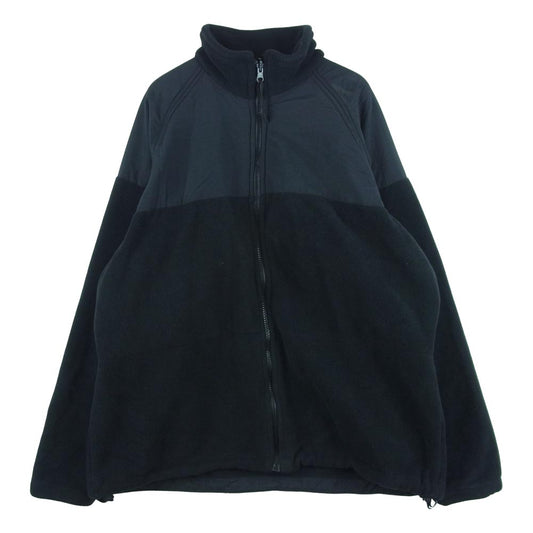 ユーエスネーバル アメリカ 海軍 LINER PARKA ライナー パーカー フリース ジャケット ブラック系 M【中古】