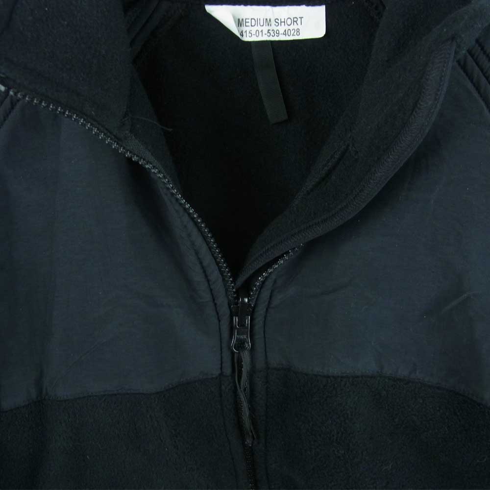 ユーエスネーバル アメリカ 海軍 LINER PARKA ライナー パーカー フリース ジャケット ブラック系 M【中古】