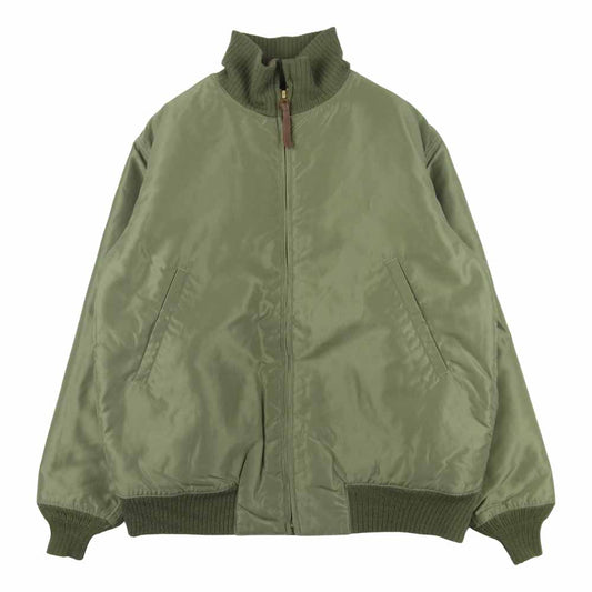 Buzz Rickson's バズリクソンズ UC10522 UNITED CARR ナイロン タンカース ジャケット カーキ系 L【中古】