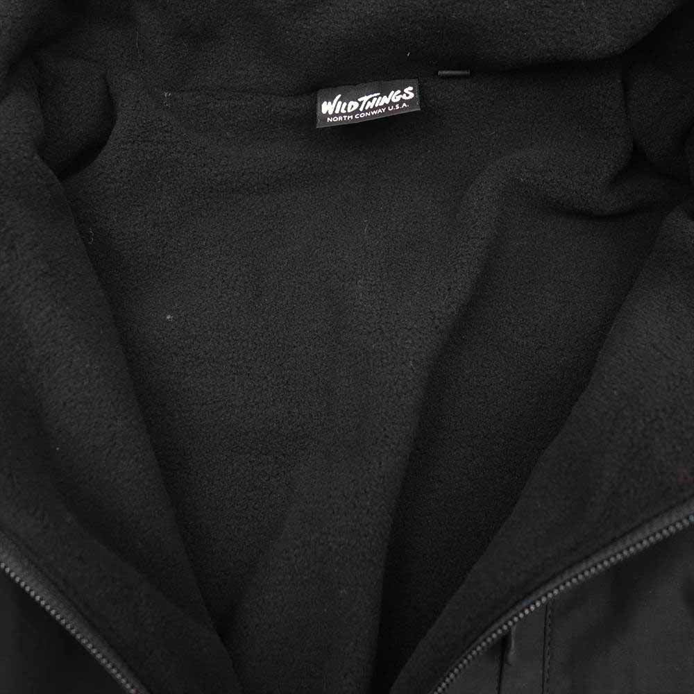 WILDTHINGS ワイルドシングス SUPPLEX JUMPER FLEECE LINING サプレックス ジャンパー フリース ライニング ジャケット ブラック系 M【新古品】【未使用】【中古】