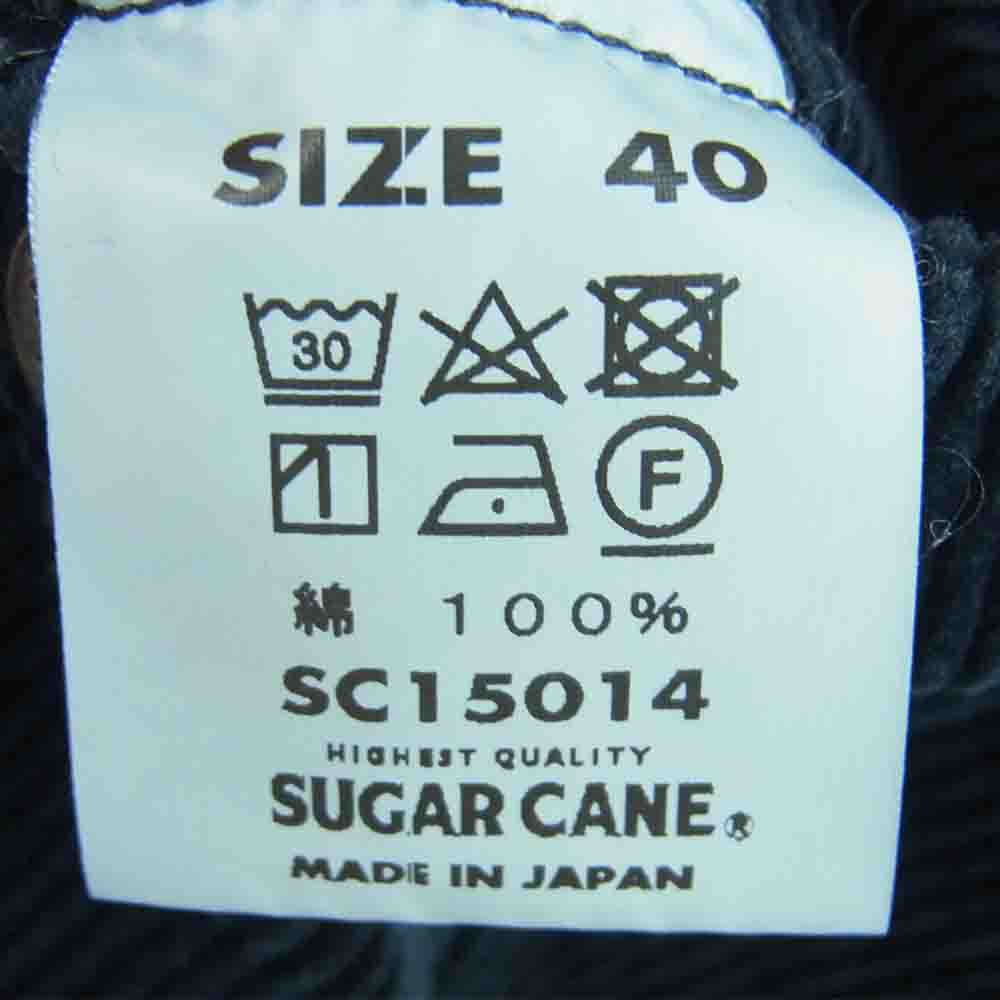 SUGAR CANE シュガーケーン SC15014 9W CORDUROY JACKET OVER SIZE 1953 MODEL PIGMENT DYED コーデュロイ ジャケット ダークネイビー系 40【新古品】【未使用】【中古】
