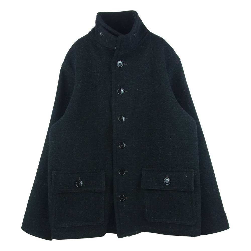 Buzz Rickson's バズリクソンズ BR13877 SUBMARINE CLOTHING サブマリナー ウール メルトン コート ブラック系 38【中古】