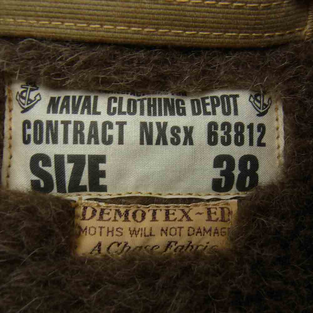 Buzz Rickson's バズリクソンズ BR12032 Type N-1 DEMOTEX-ED デモテック モデル デッキ ジャケット カーキ系 38【中古】