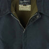 Buzz Rickson's バズリクソンズ BR14683 WILLIAM GIBSON ウィリアム ギブソン type JUNGLE CLOTH BLACK A-2 ジャングル クロス ブラック フライトジャケット ダークグレー系 40【新古品】【未使用】【中古】