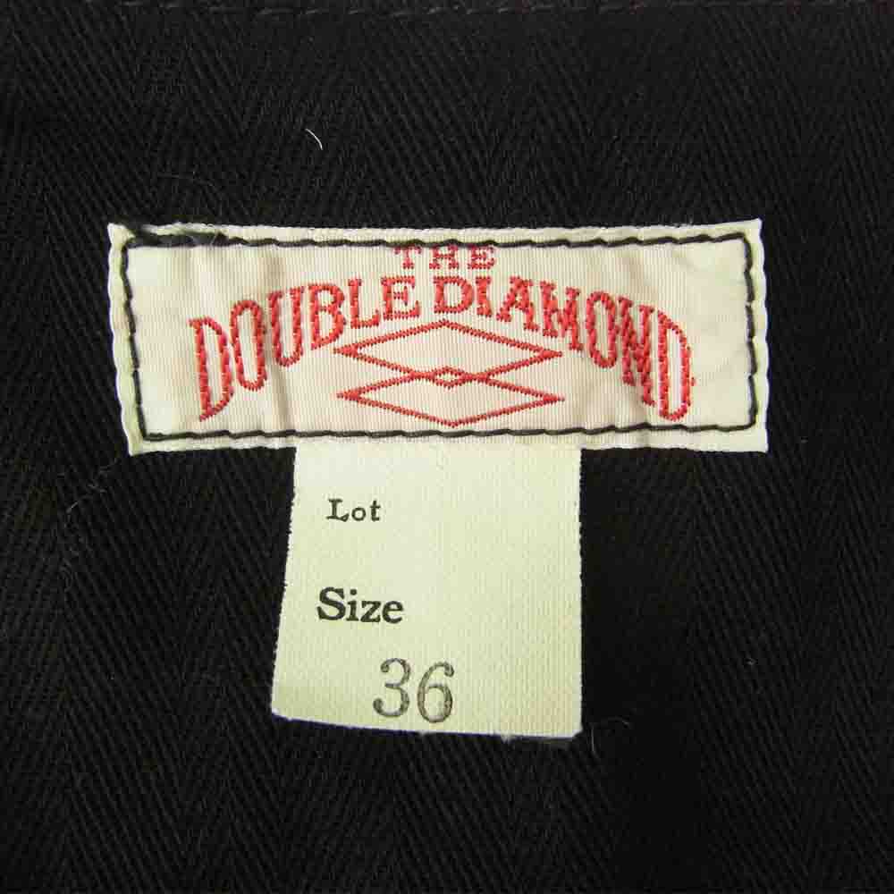 The REAL McCOY'S ザリアルマッコイズ DOUBLE DIAMOND ダブル ダイヤモンド ジレ ベスト グレー系 ブラック系 36【中古】