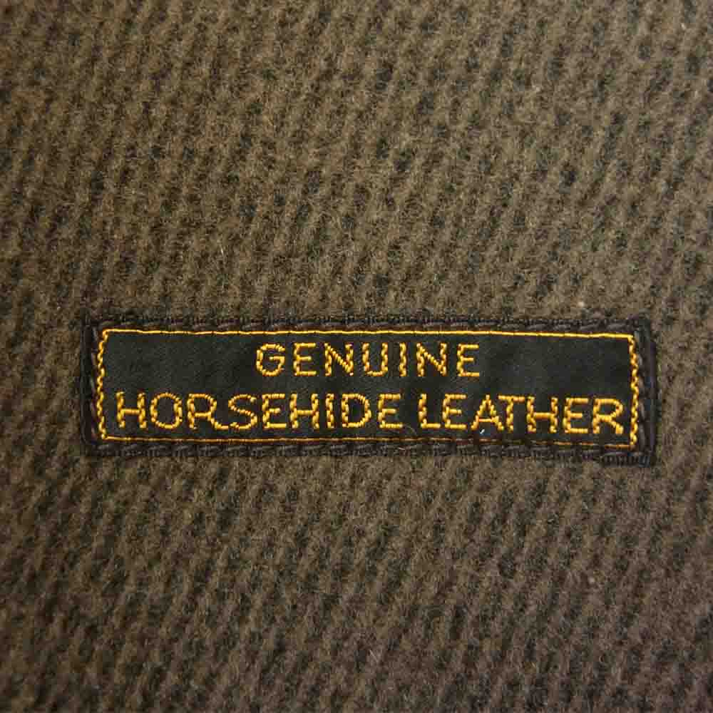 FREEWHEELERS フリーホイーラーズ 831004 Neal Cassady RAILROAD BRAND BRAKEMAN COAT HORSE HIDE CANYON BROWN ホースハイド ブレーキマン コート ブラウン系 36【中古】
