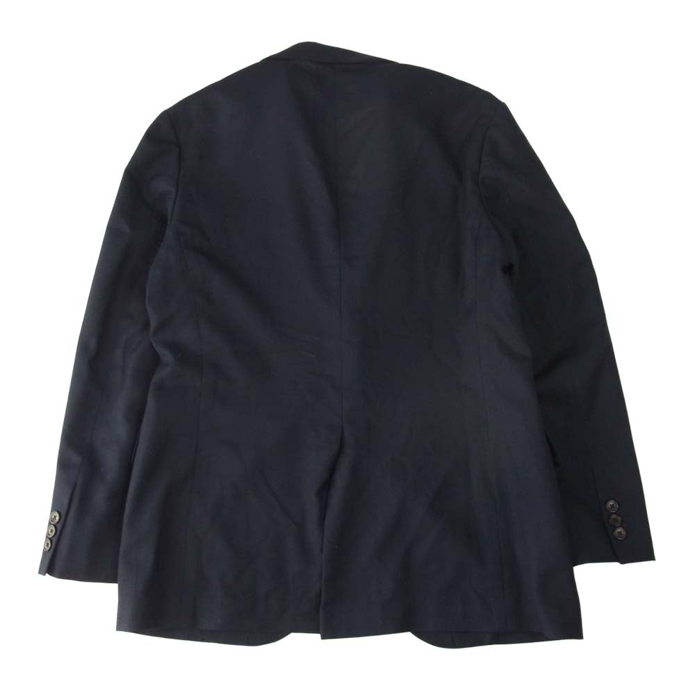 ジェイプレス REDA レダ イタリアンファブリック サマーウール 2B テーラード ジャケット ネイビー系 38L【中古】